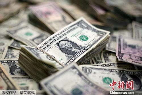 圖二 資料圖：美元紙幣。