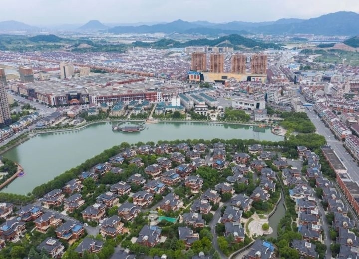 金華東陽市花園村 圖源：新華社