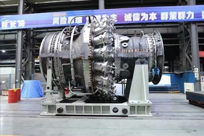 太行110重型燃機(jī)。受訪者供圖