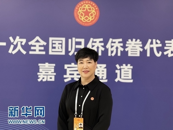 意大利北部麗水同鄉(xiāng)會(huì)會(huì)長(zhǎng)饒俊媚。（受訪人供圖）