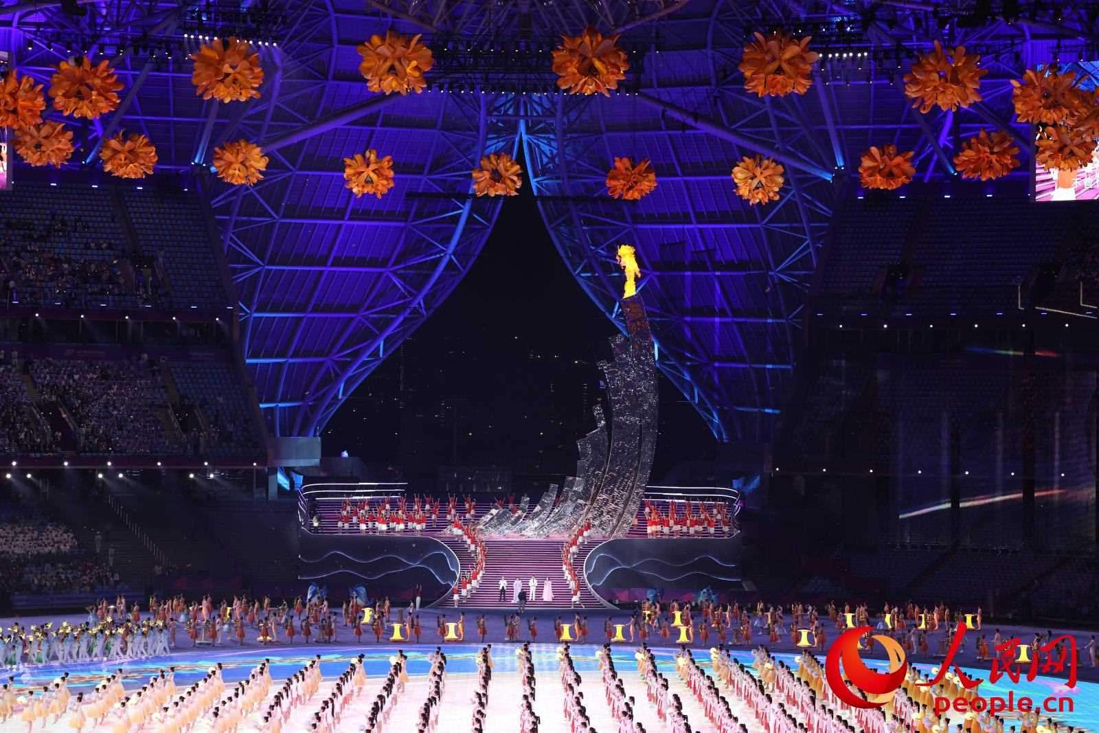 開(kāi)幕式現(xiàn)場(chǎng)。人民網(wǎng) 周靜圓攝
