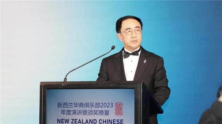 新西蘭華商聯(lián)合總會主席楊健。攝影：張凱