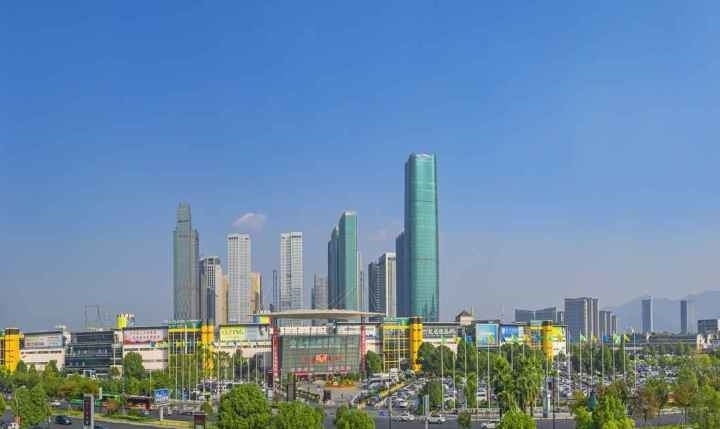義烏城市風貌。義烏市委宣傳部供圖