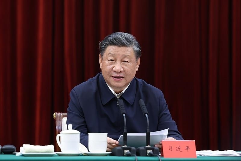 △2023年10月12日，習(xí)近平總書記在江西南昌市主持召開進一步推動長江經(jīng)濟帶高質(zhì)量發(fā)展座談會并發(fā)表重要講話。