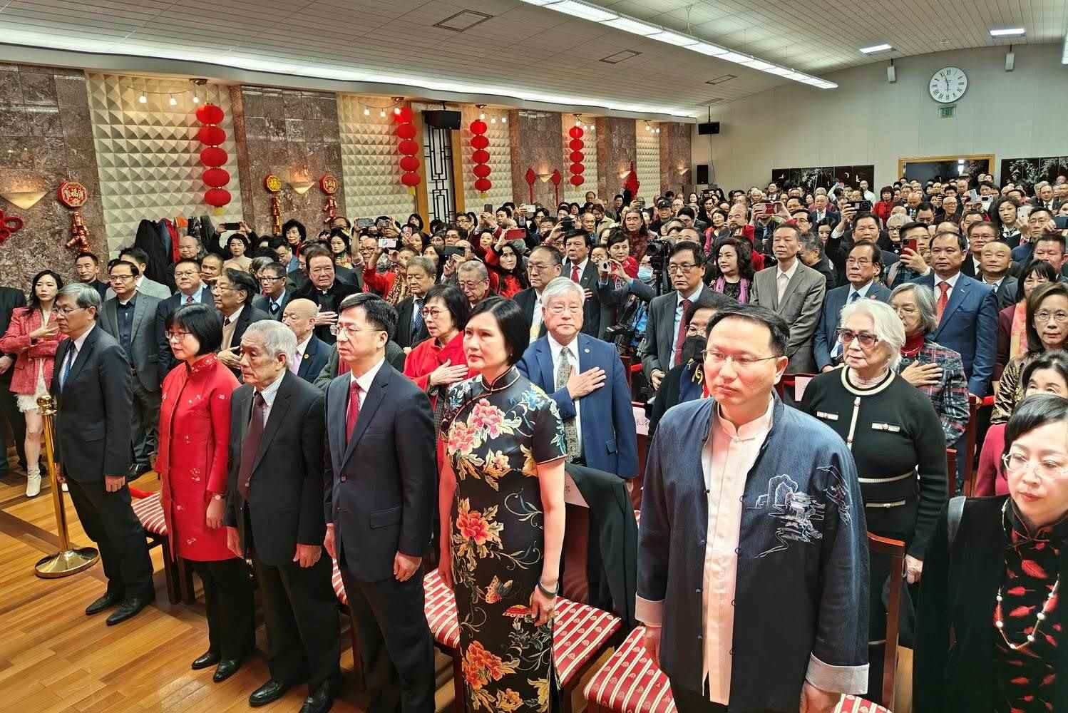 領(lǐng)區(qū)各州代表參加招待會(huì)。主辦方供圖