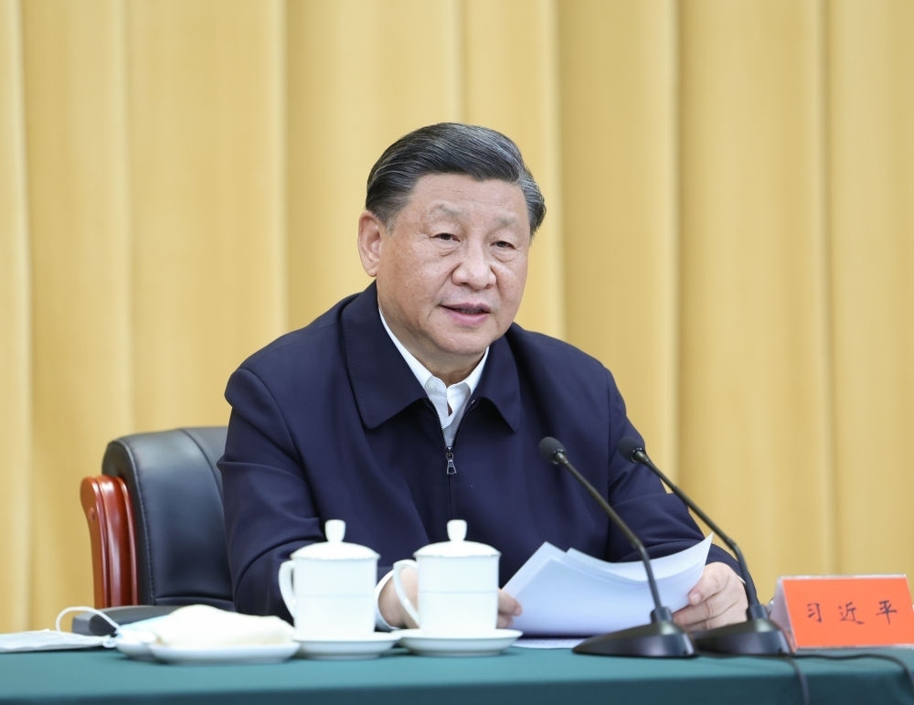 2023年6月2日，習(xí)近平在北京出席文化傳承發(fā)展座談會(huì)并發(fā)表重要講話(huà)。新華社記者 鞠鵬 攝