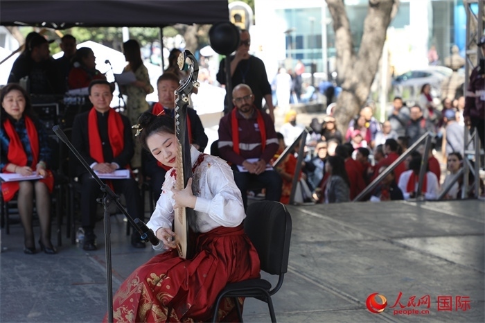 活動現(xiàn)場。人民網(wǎng) Ernesto Domínguez攝