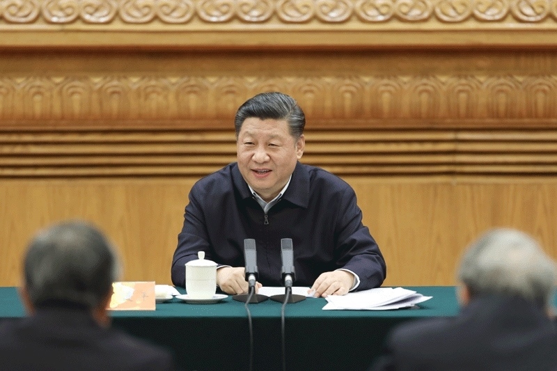 2019年3月18日，習(xí)近平總書記在北京主持召開學(xué)校思想政治理論課教師座談會(huì)并發(fā)表重要講話。