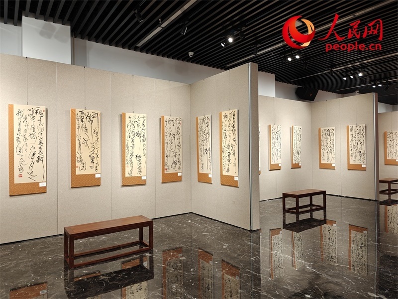 展廳現(xiàn)場。人民網(wǎng)記者 韋衍行攝