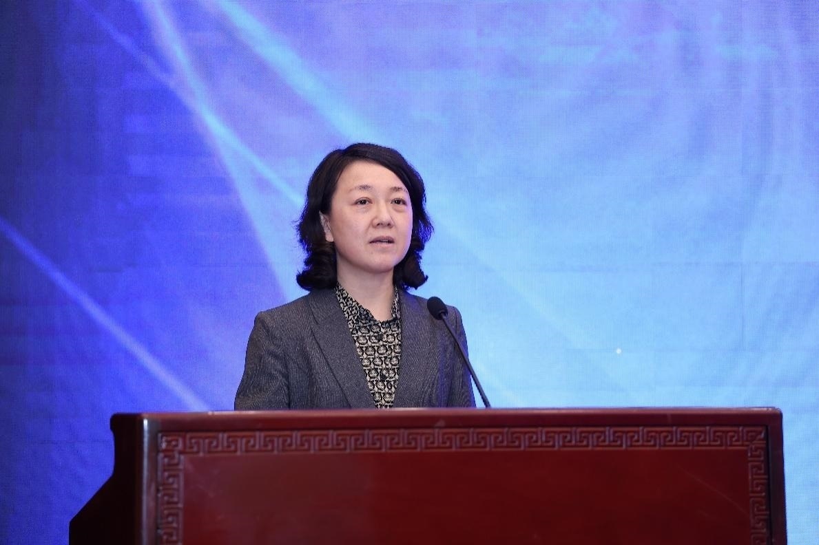 中華全國新聞工作者協(xié)會黨組成員、書記處書記吳兢致辭。主辦方供圖