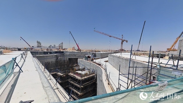 德拉伊耶門項目建設(shè)場景。艾哈邁德攝