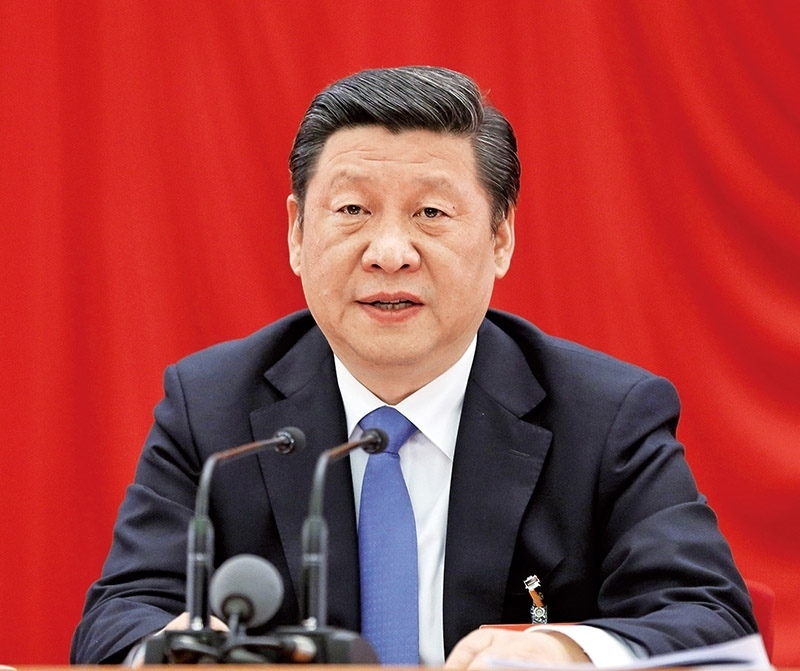 中國共產(chǎn)黨第十八屆中央委員會(huì)第三次全體會(huì)議，于2013年11月9日至12日在北京舉行。全會(huì)由中央政治局主持，中央委員會(huì)總書記習(xí)近平作重要講話。 新華社記者 蘭紅光/攝