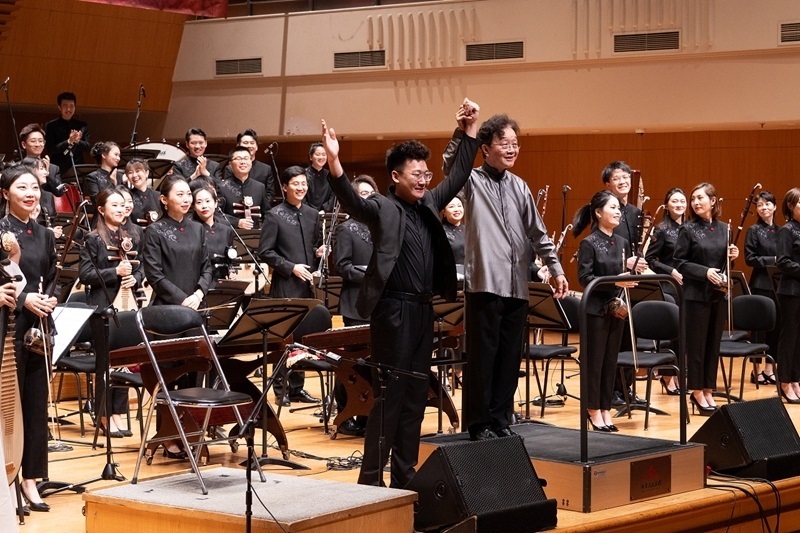 中國音樂學院第四屆學生管弦樂作曲比賽決賽音樂會上演。校方供圖
