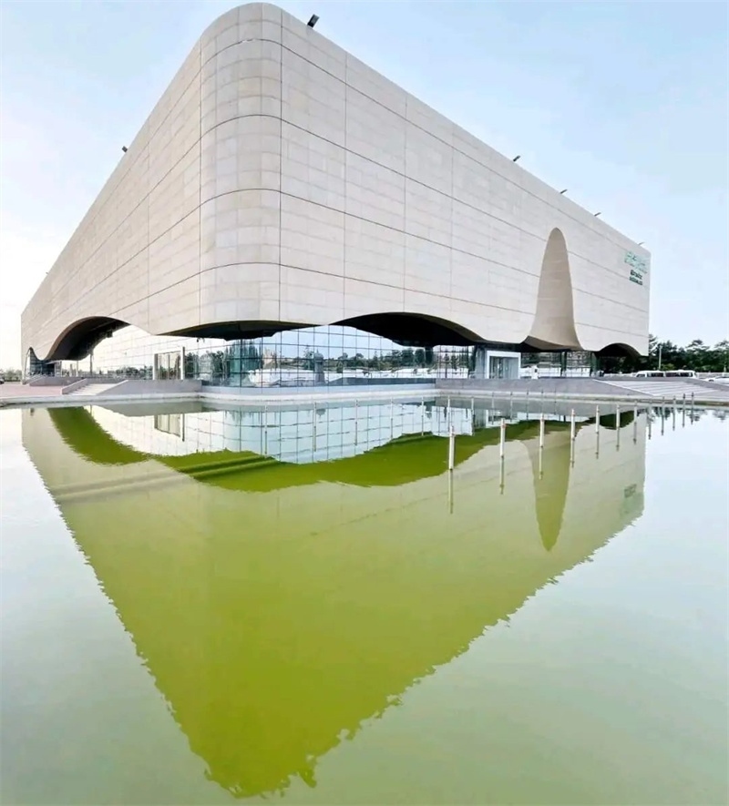 中國(guó)政府援建阿爾及爾歌劇院。大使館供圖
