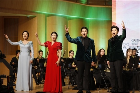 “勞者自歌”中國(guó)音樂(lè)學(xué)院勞動(dòng)主題音樂(lè)會(huì)。中國(guó)音樂(lè)學(xué)院供圖