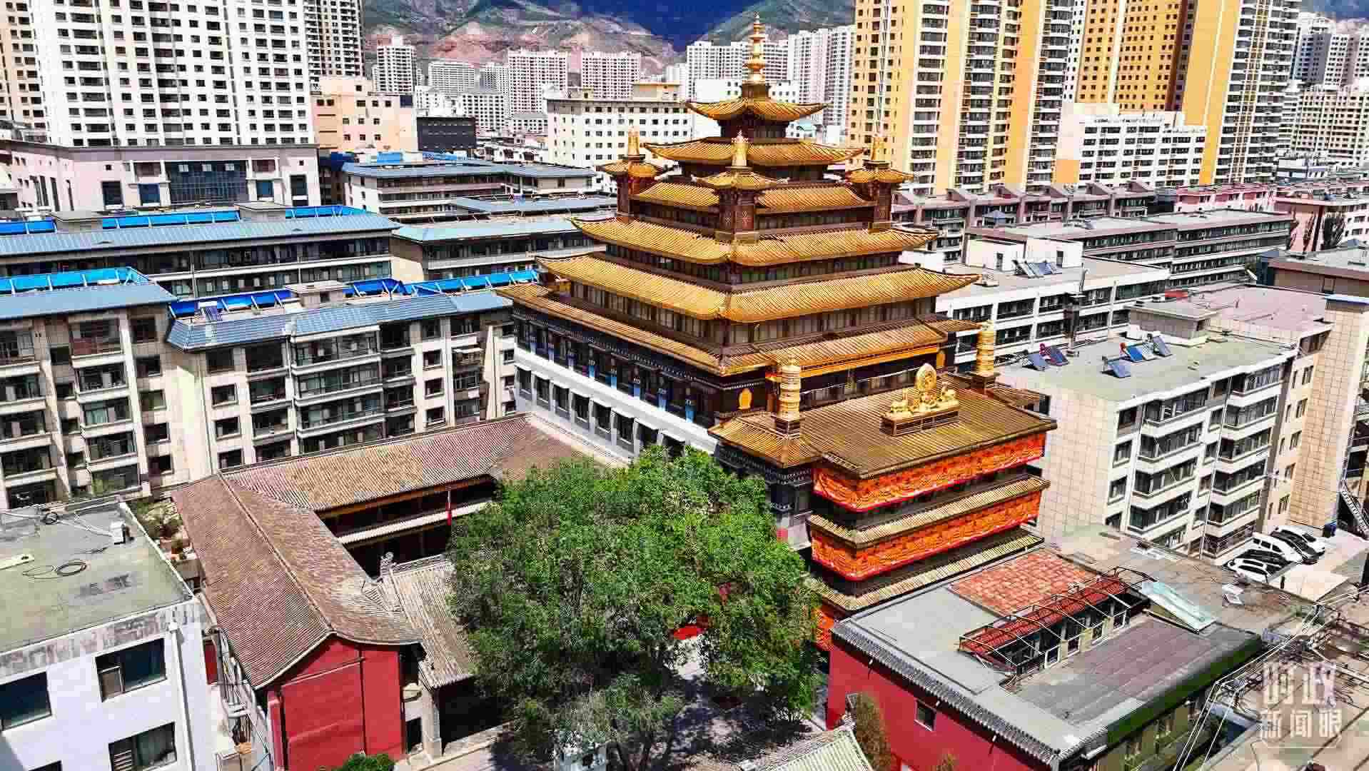 △宏覺寺。（總臺(tái)記者馬志原拍攝）