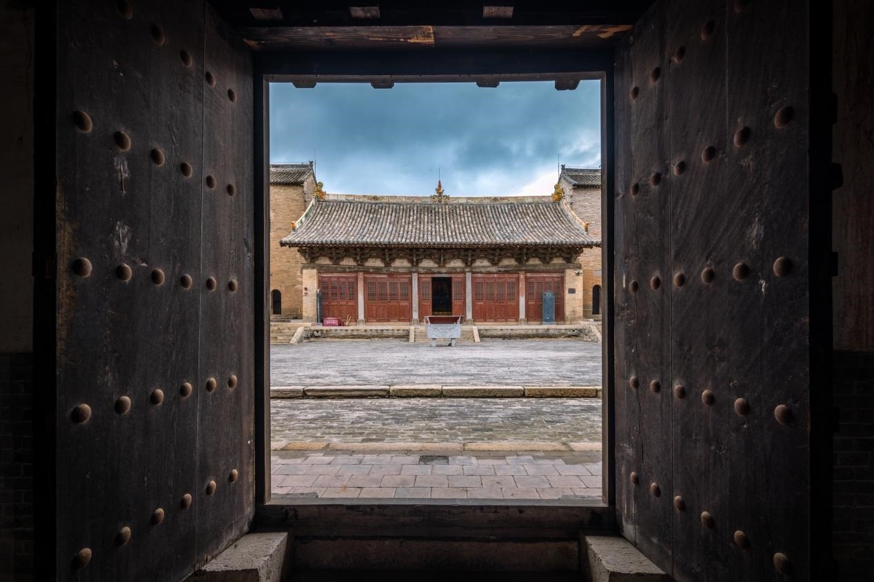 高平市崇明寺一角。蘇唐詩攝