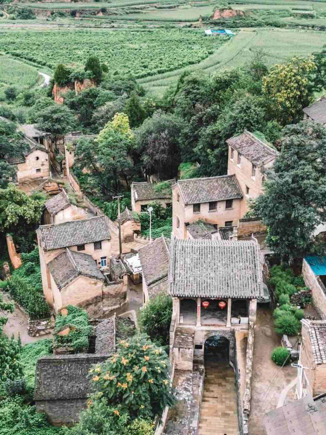 高平市永寧寨村，有許多明清建筑。王劍攝