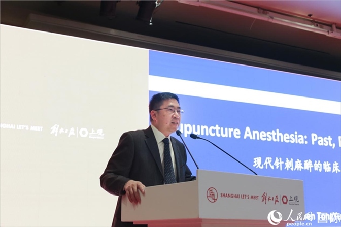 陳彤宇在演講。人民網(wǎng)記者 黃培昭攝