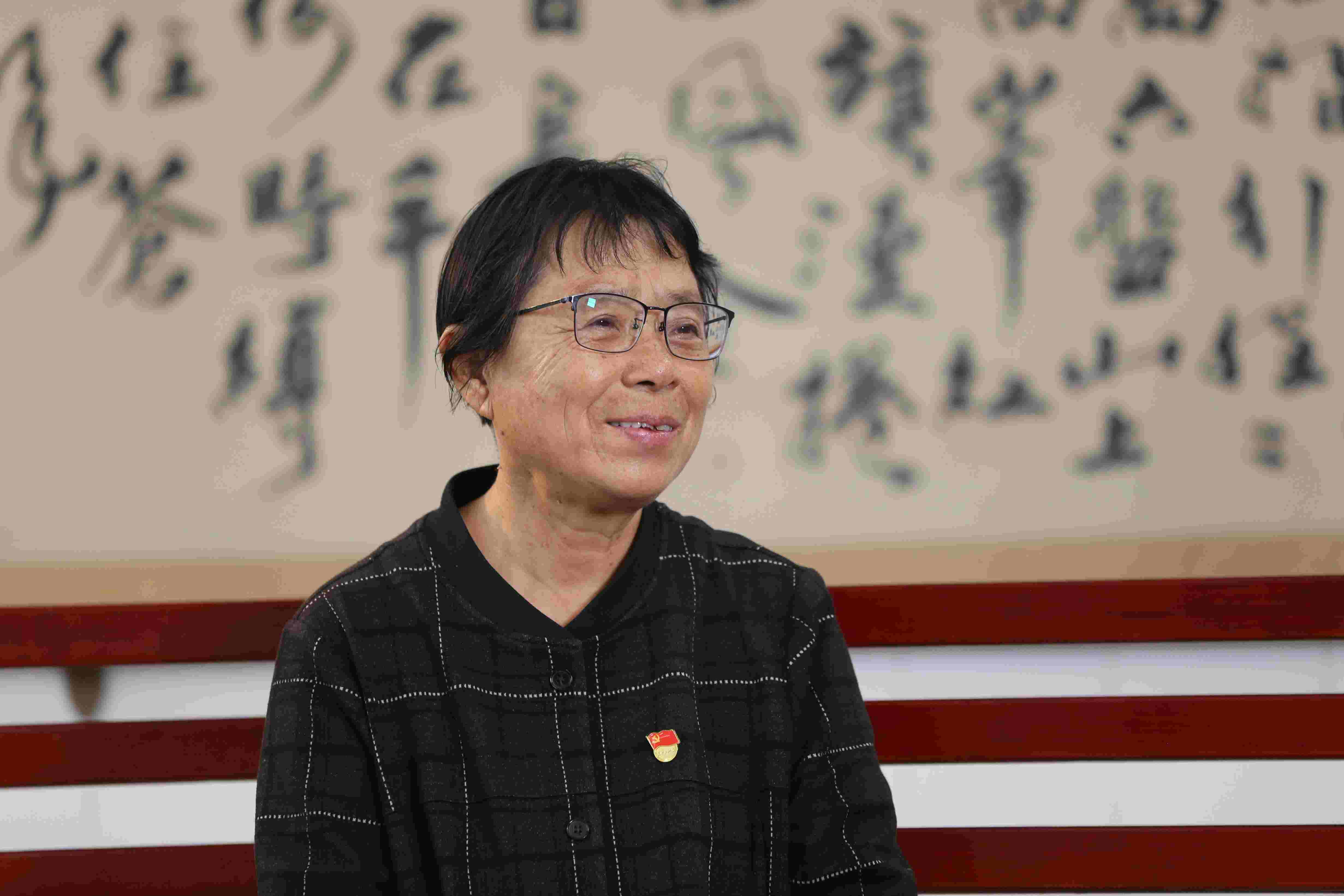 張桂梅。人民網(wǎng)記者 李發(fā)興攝