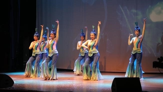 圖為演出場(chǎng)景。拉巴特中國(guó)文化中心供圖