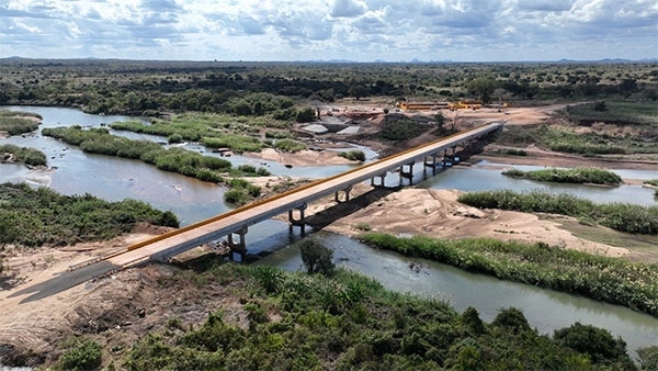 莫桑比克魯里奧大橋。中國電建供圖