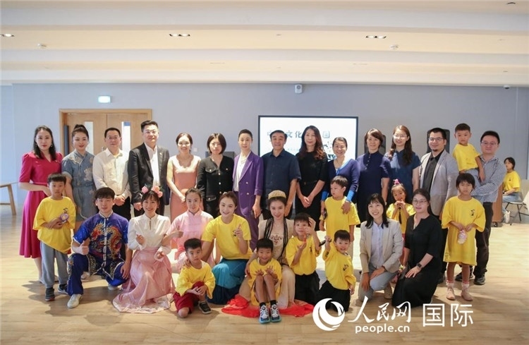開營儀式部分嘉賓合影。人民網中東中心分社塔里克·易卜拉欣攝
