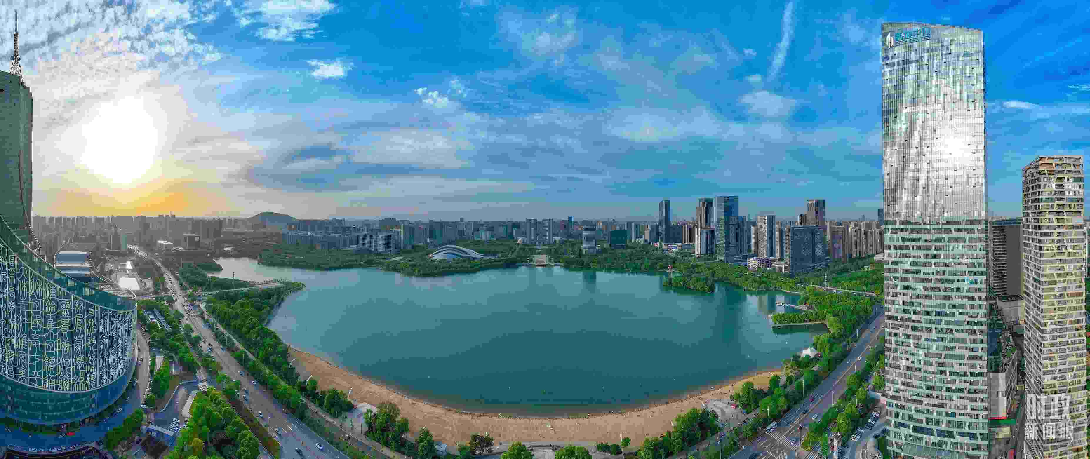 △安徽省合肥市。（合肥市蜀山區(qū)融媒體中心葛慶釗供圖）