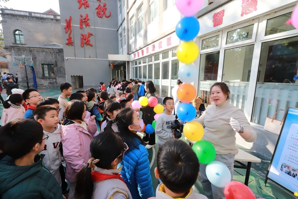 科學節(jié)現(xiàn)場。校方供圖