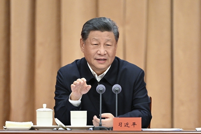 2024年10月29日，習(xí)近平在省部級(jí)主要領(lǐng)導(dǎo)干部學(xué)習(xí)貫徹黨的二十屆三中全會(huì)精神專題研討班開班式上發(fā)表重要講話。