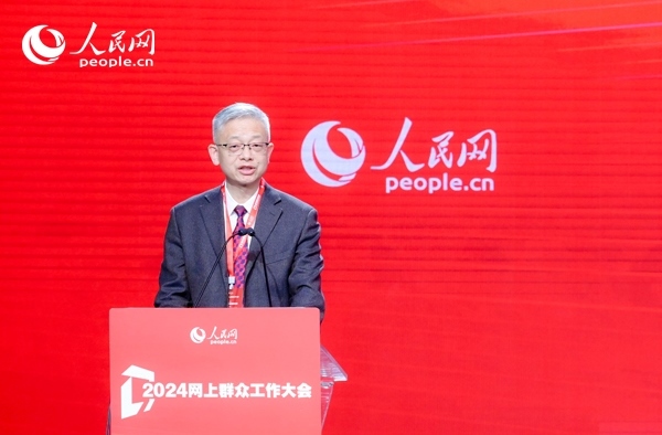 寧夏回族自治區(qū)銀川市委社會(huì)工作部副部長(zhǎng)李卒作實(shí)踐分享。人民網(wǎng) 鄂智超攝
