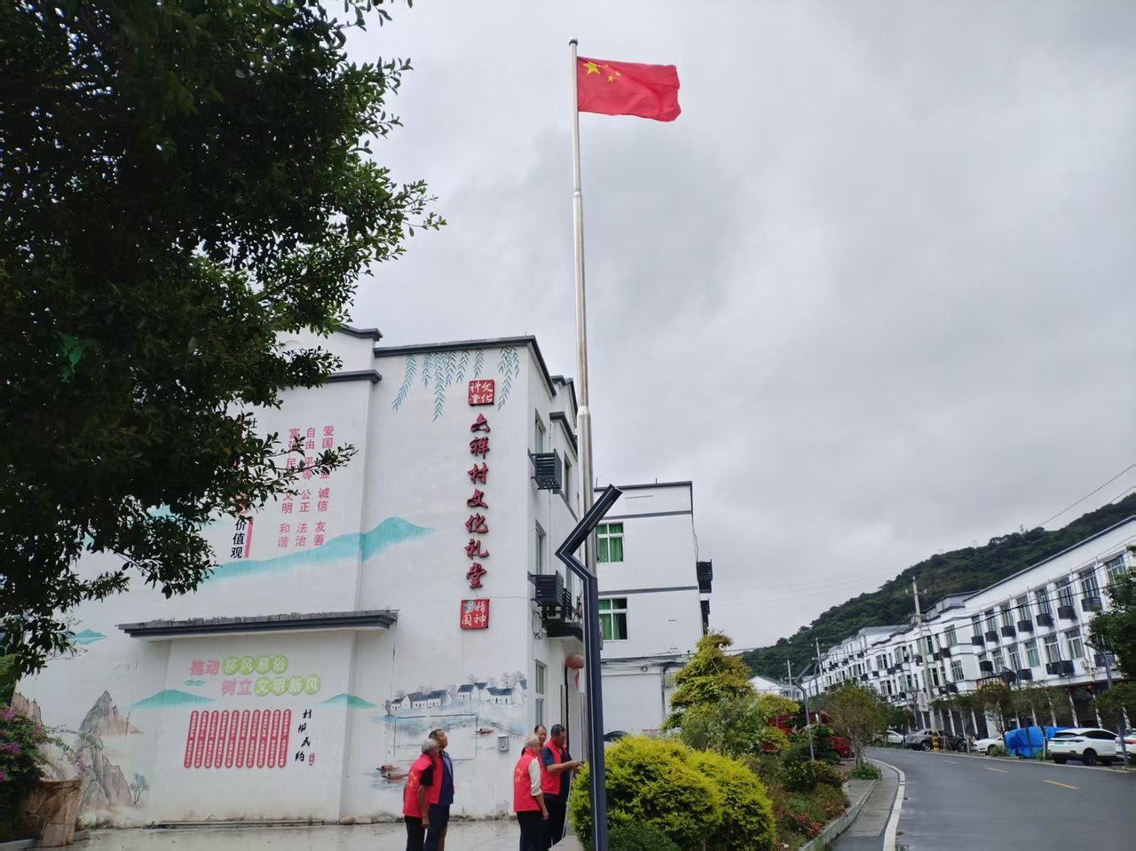 永興村一景（永興現(xiàn)為六祥行政村下的自然村之一）。蒼南縣金鄉(xiāng)鎮(zhèn) 供圖
