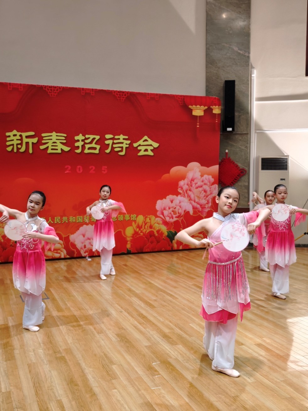 兒童舞蹈表演。中國(guó)駐哥德堡總領(lǐng)館供圖