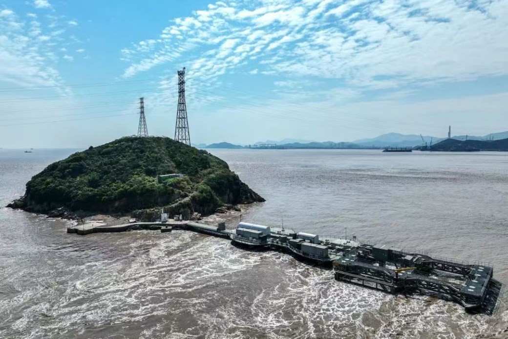 LHD潮流能發(fā)電站。受訪者供圖