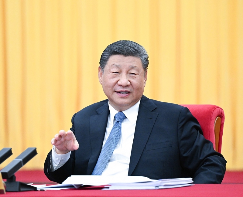 2025年3月6日，習近平總書記看望參加全國政協(xié)十四屆三次會議的民盟、民進、教育界委員，并參加聯(lián)組會。