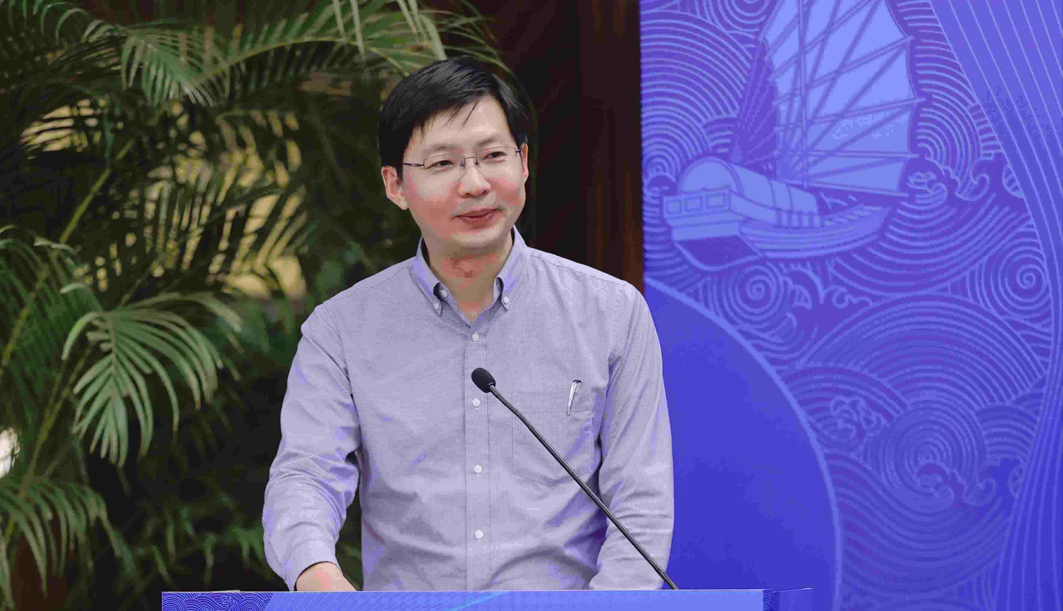 上海國際問題研究院王玉柱研究員。受訪者供圖